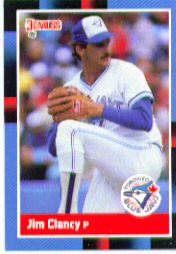 1988 Donruss Baseball Cards    074      Jim Clancy